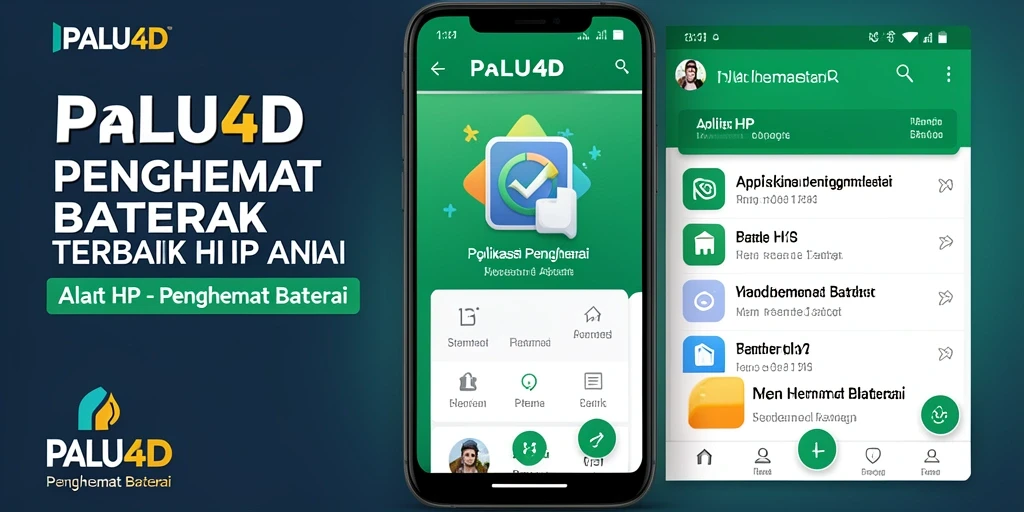 Antarmuka pengguna PALU4D yang intuitif dan efektif untuk penghemat baterai.