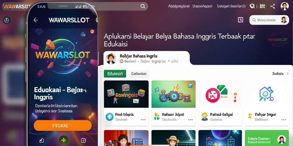 Antarmuka WAWARSLOT yang menarik dan mudah dinavigasi.
